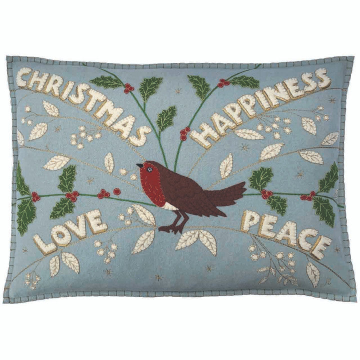 Christmas robin clearance cushion