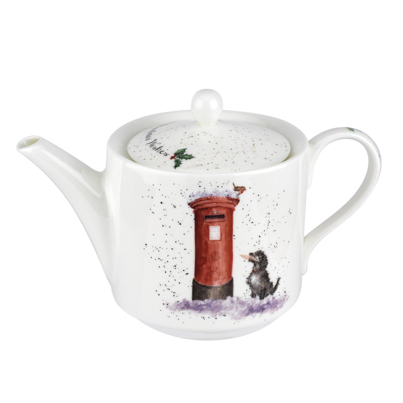 Christmas Wishes' Fine Bone China Teapot – The Bee's Knees British