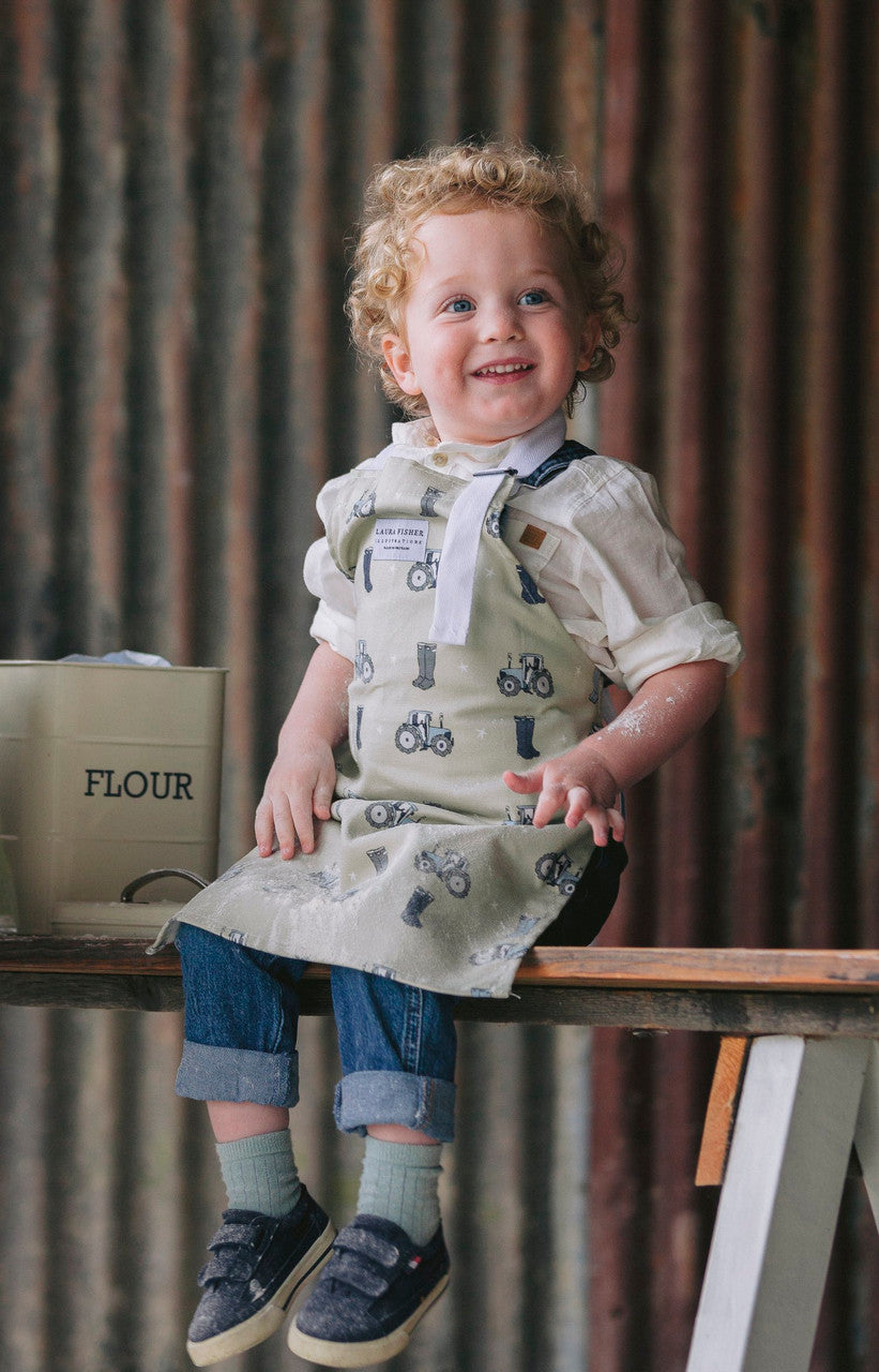 BABY YETI WHITE Adjustable Apron