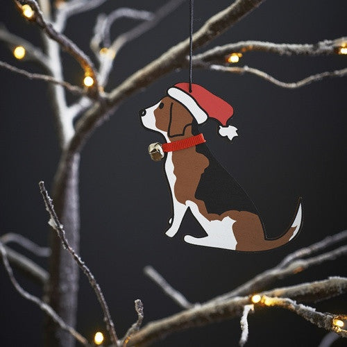 Beagle Christmas Tree Topper 