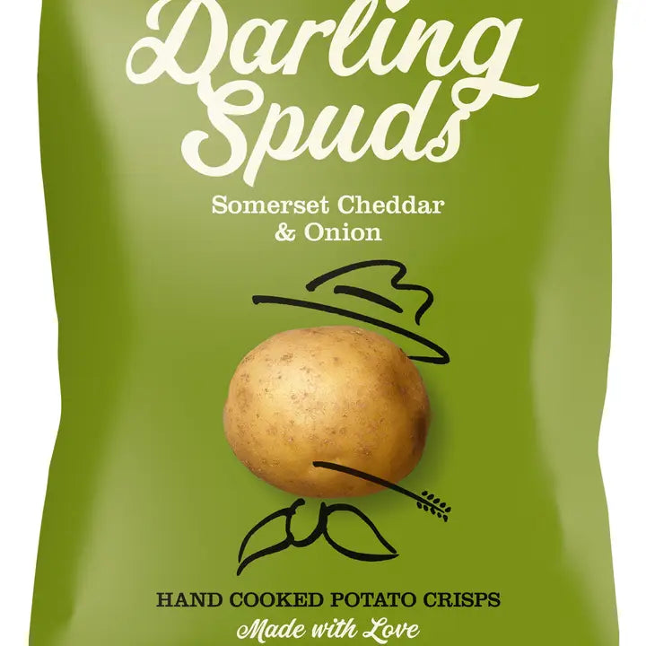 Darling Spuds Somerset Cheddar & Onion Crisps