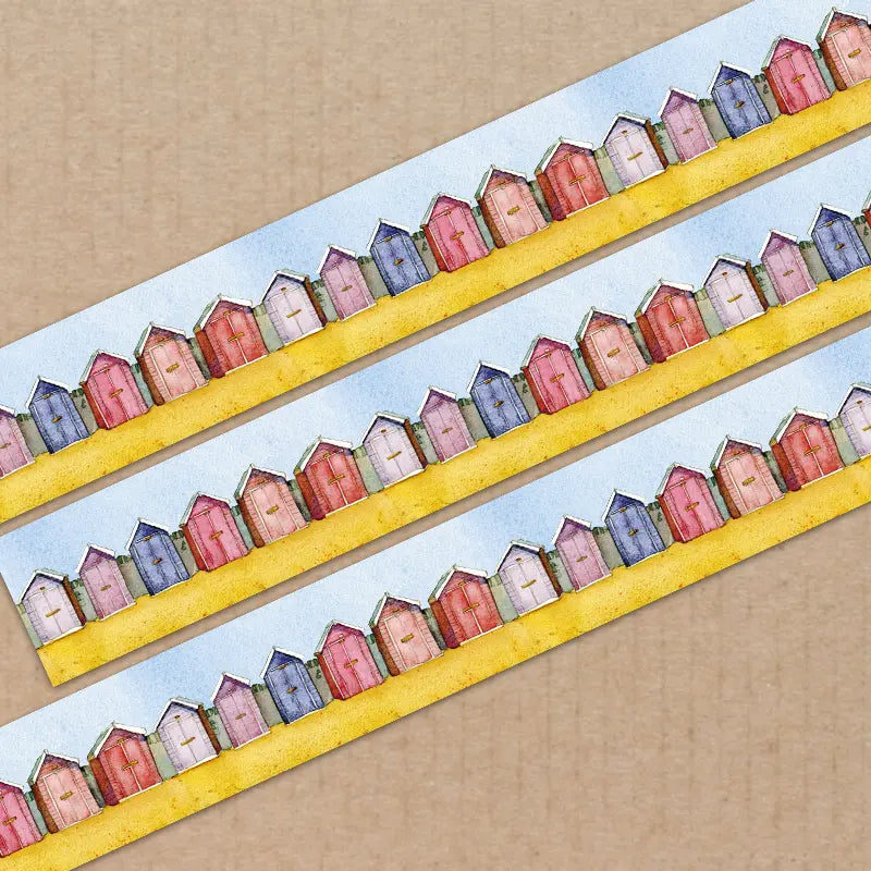 Beach Huts 20mm Washi Tape