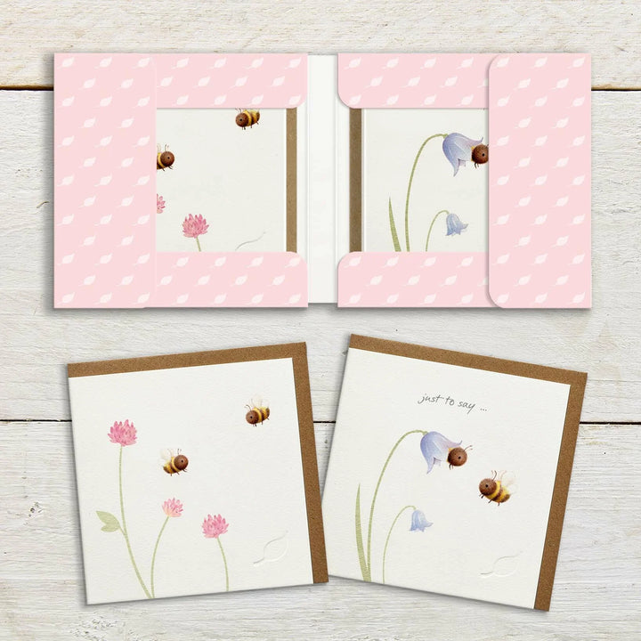 Bees & Flowers Notecard Set