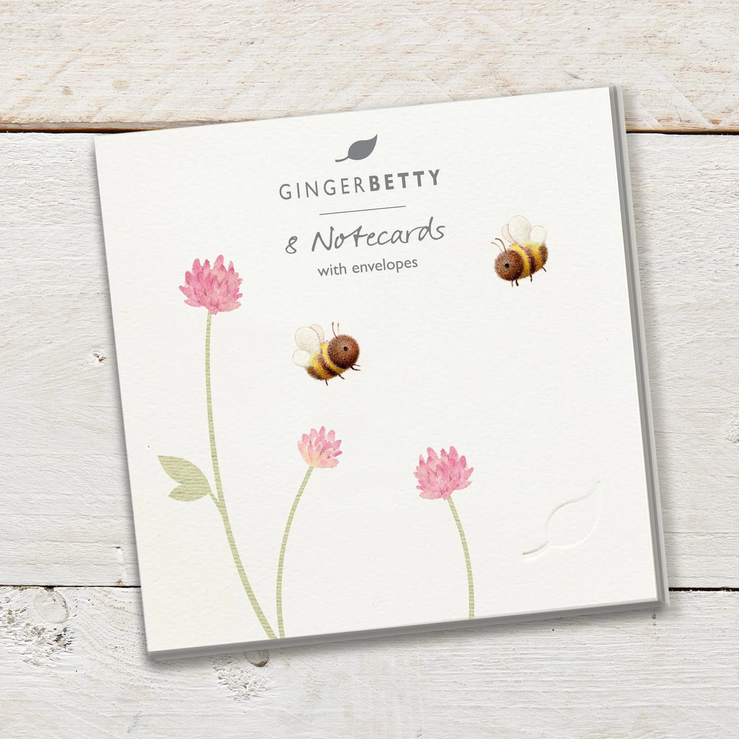 Bees & Flowers Notecard Set