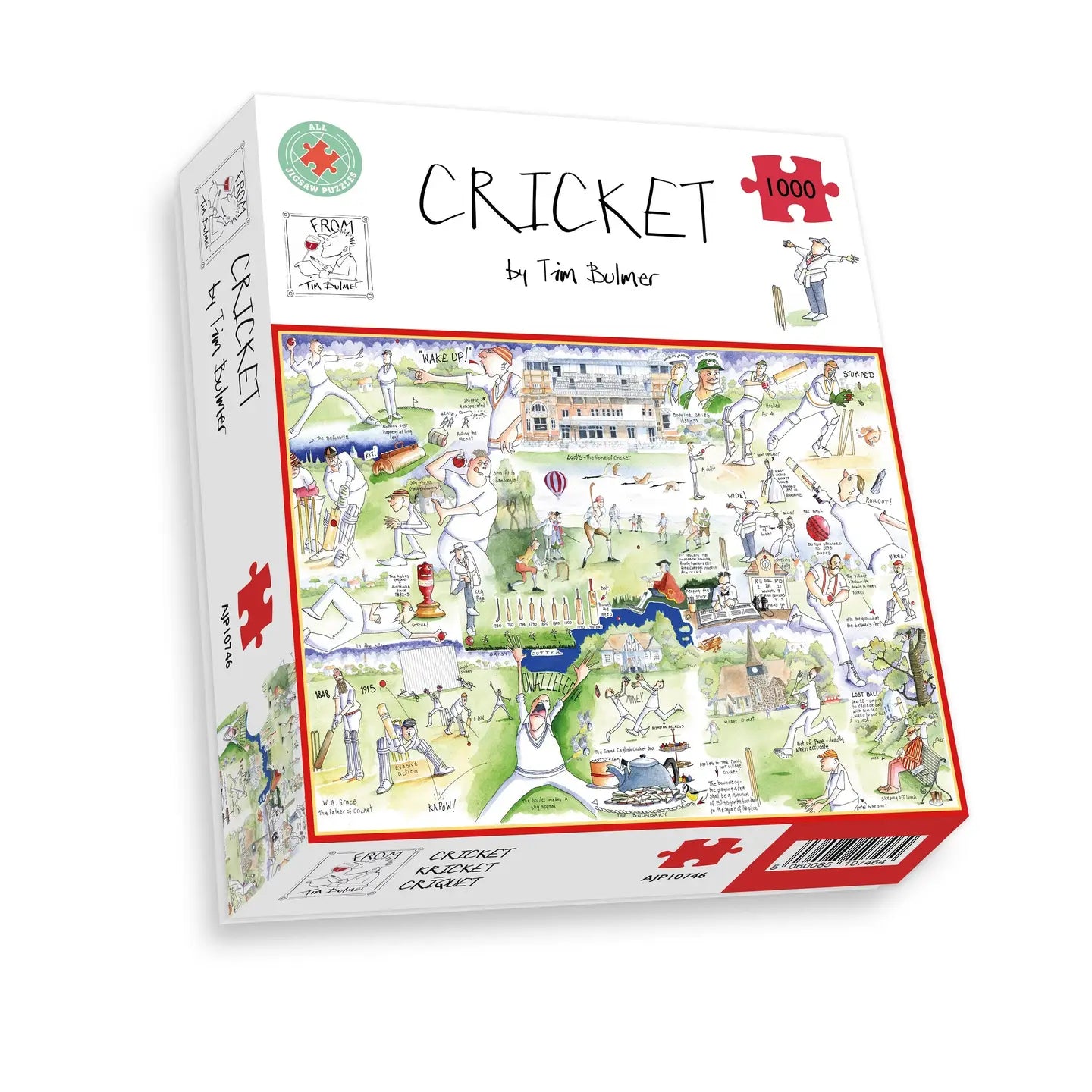 Cricket 1000 Piece Jigsaw Puzzle – The Bee's Knees British Imports