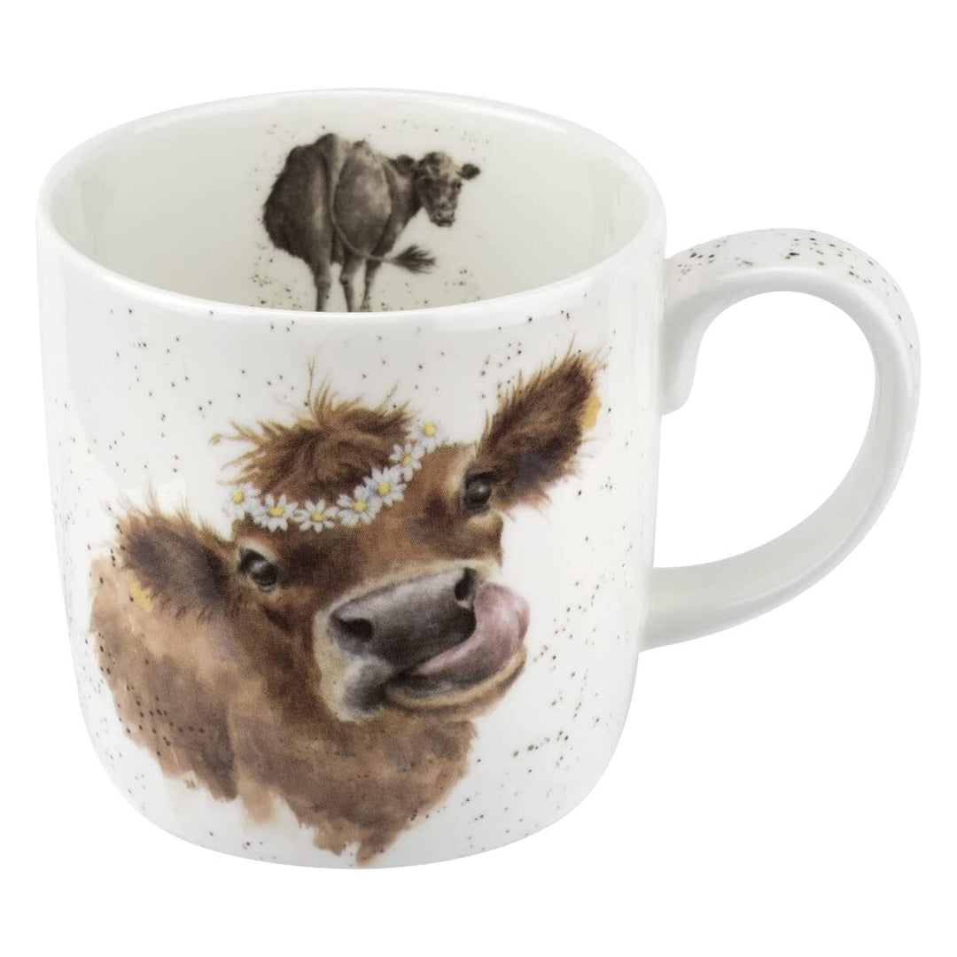 'Daisy Chain' Cow Bone China Mug