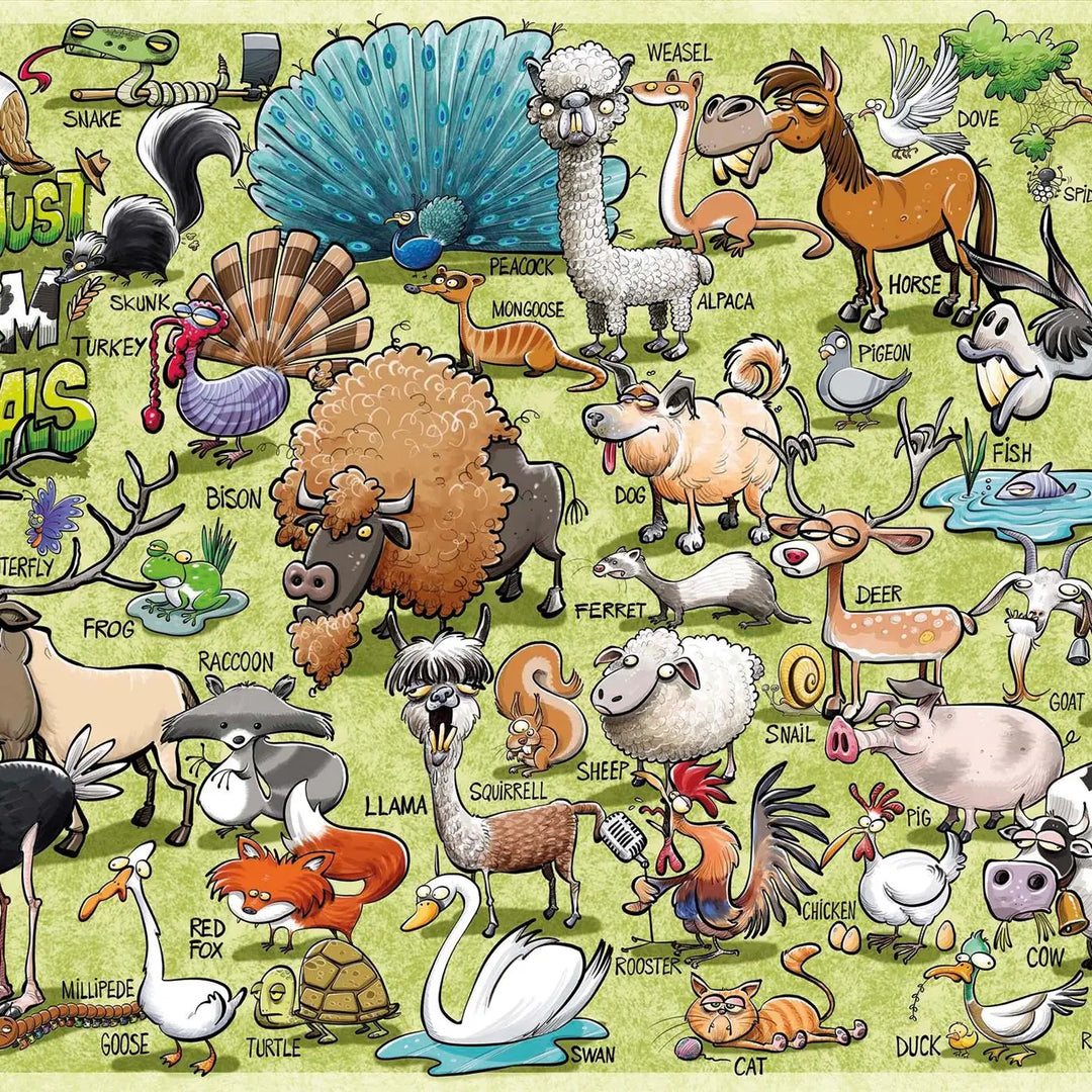 It's Just.....Farm Animals! 1000 Piece Jigsaw Puzzle