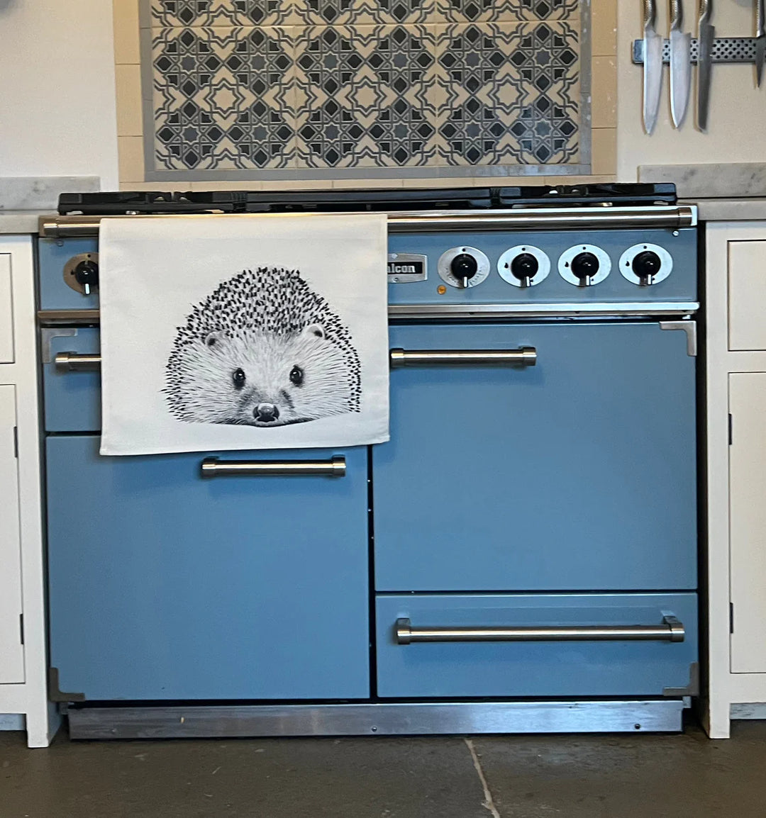 Henry Hedgehog Tea Towel