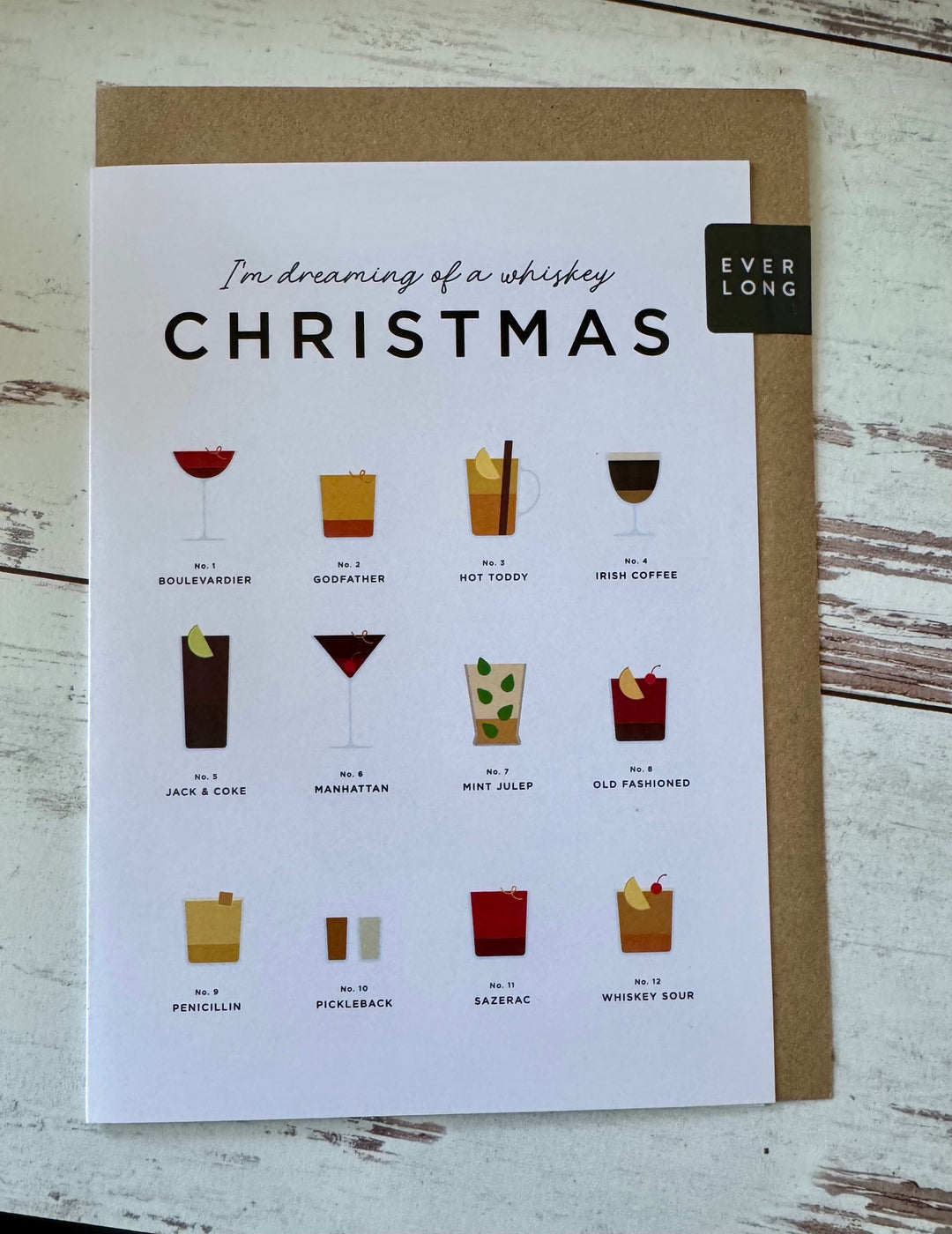 I'm Dreaming of a Whiskey Christmas Card