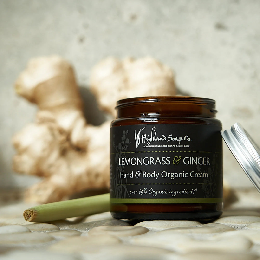 Lemongrass & Ginger Hand & Body Organic Cream