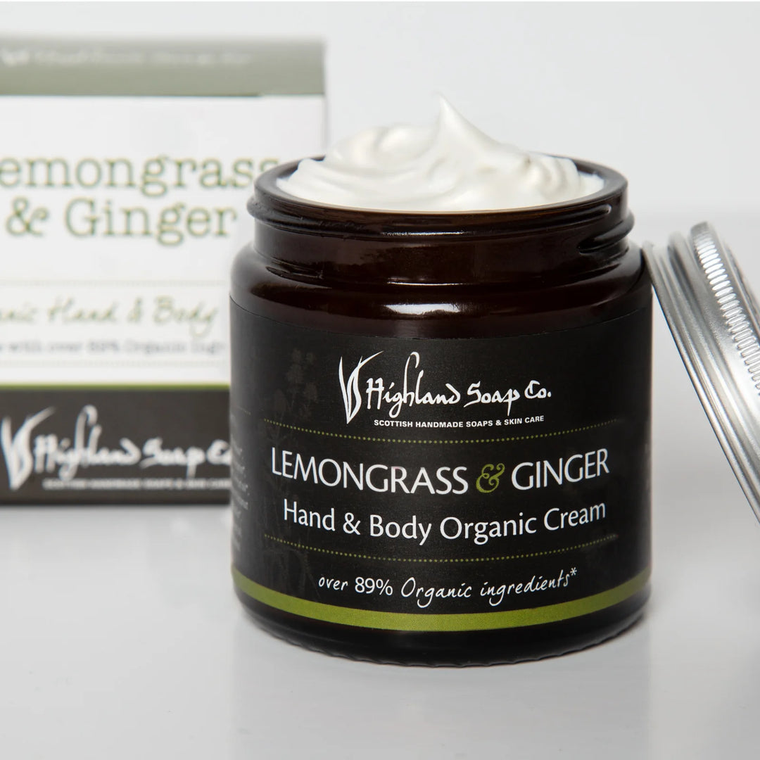 Lemongrass & Ginger Hand & Body Organic Cream