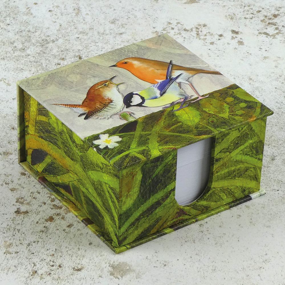 British Birds Memo Box