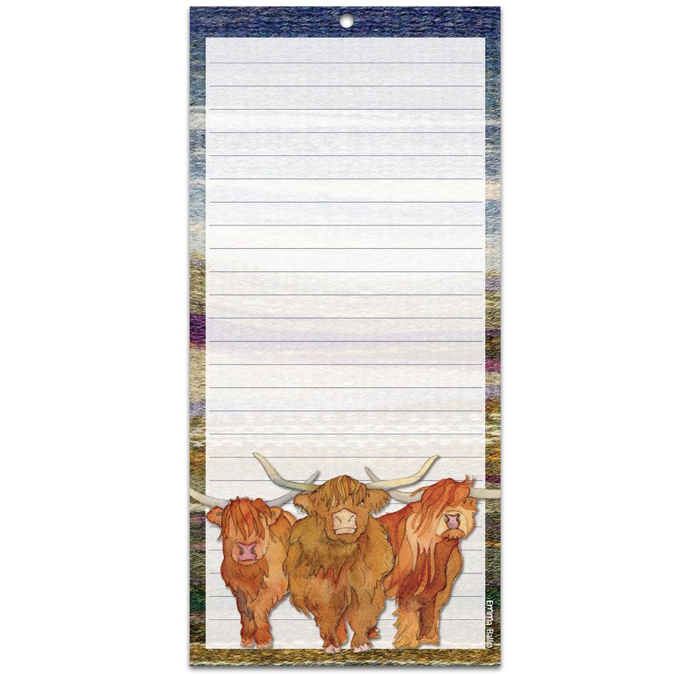 Highland Coos Lined Magnetic Pad