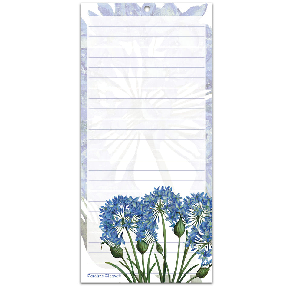 Agapanthus Lined Magnetic Pad