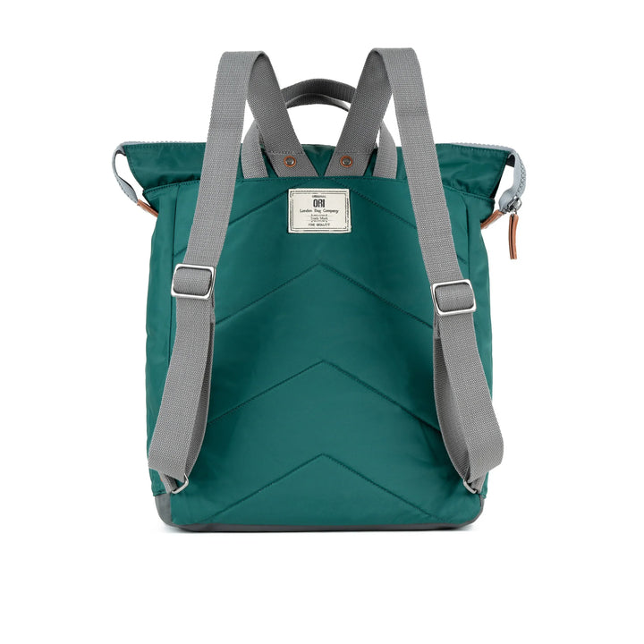 Bantry B Teal Recycled Nylon Backpack - Large