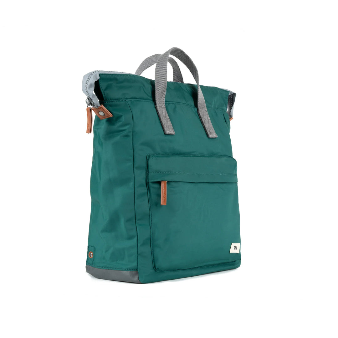 Bantry B Teal Recycled Nylon Backpack - Large