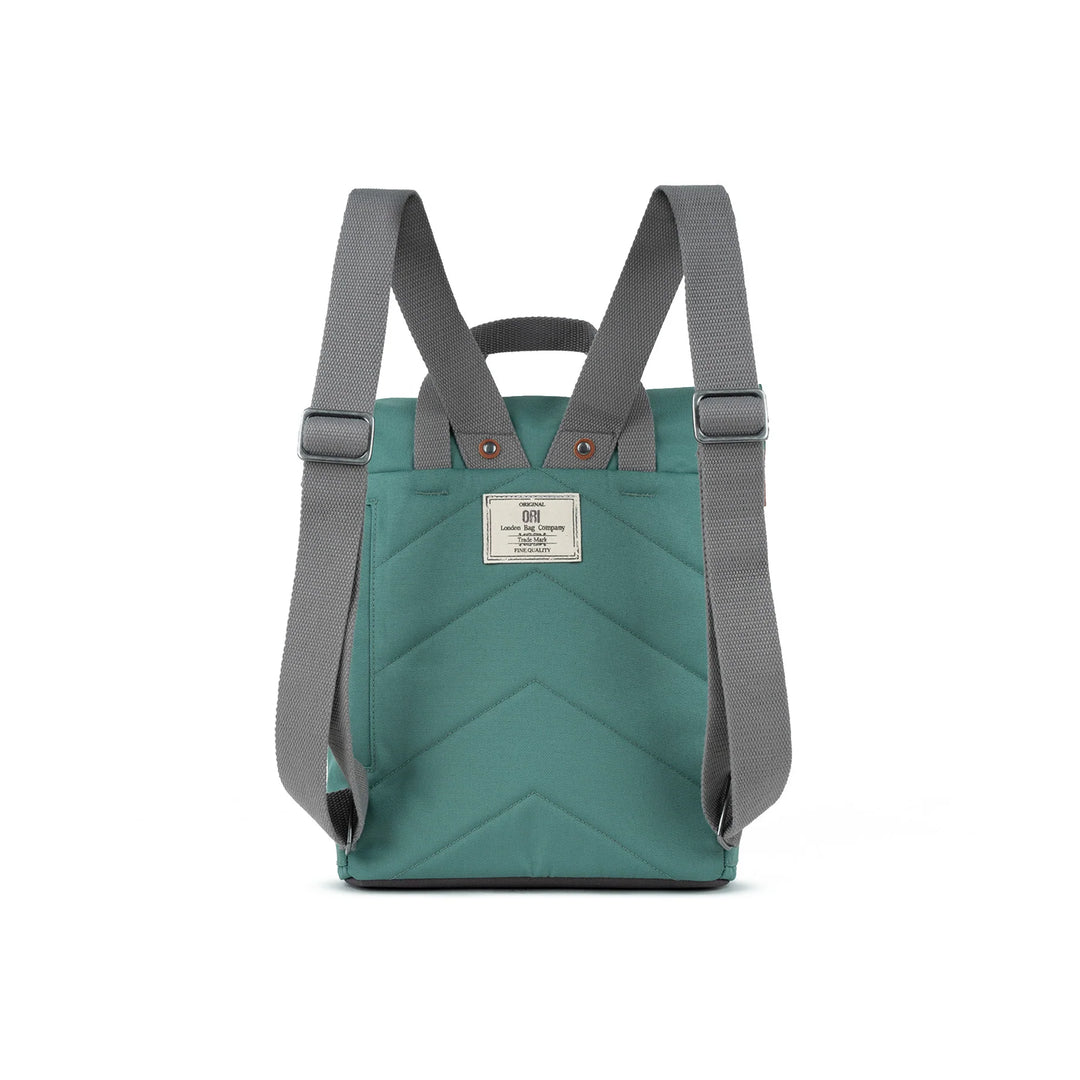 Finchley A Sage Recycled Canvas Backpack- Small