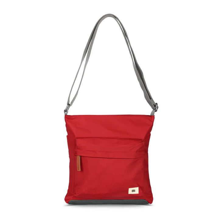 Kennington B Cranberry Recycled Nylon Sling Bag