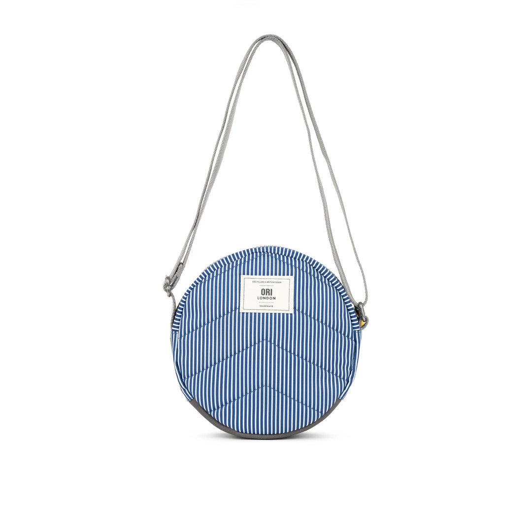 Paddington B Hickory Stripe Recycled Canvas Crossbody Bag