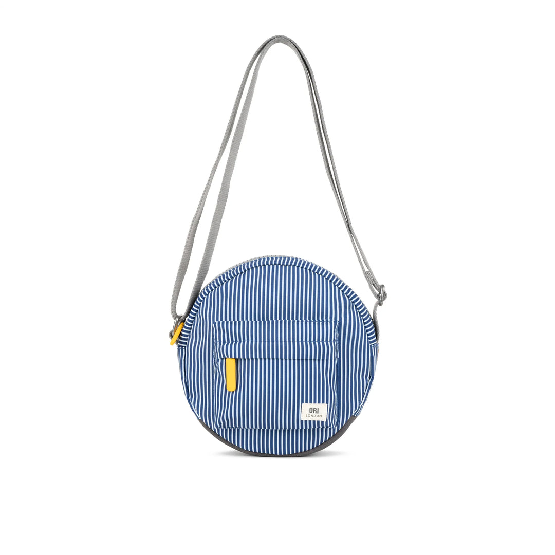 Paddington B Hickory Stripe Recycled Canvas Crossbody Bag