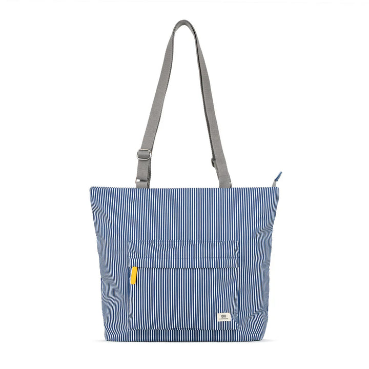 Trafalgar Tote B Hickory Stripe Recycled Cavas Tote- Medium