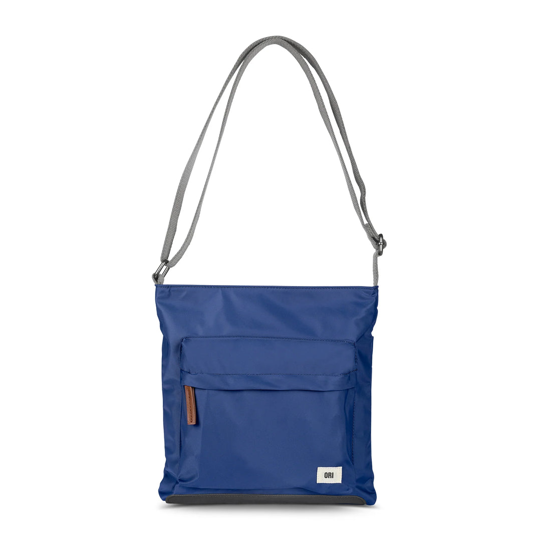 Kennington B Burnt Blue Recycled Nylon Sling Bag