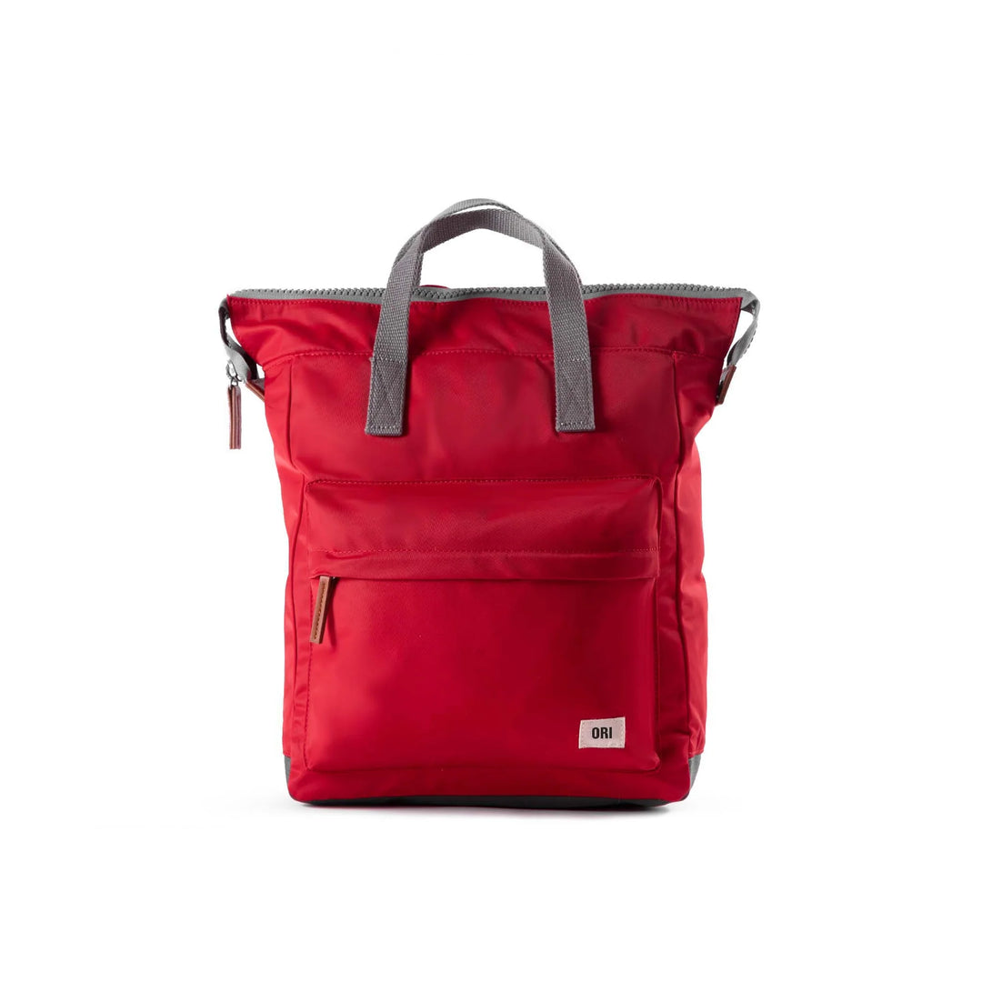 Bantry B Cranberry Recycled Nylon Backpack - Medium