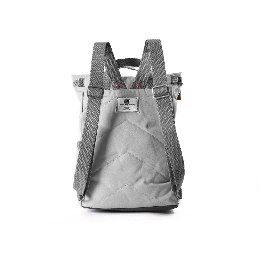 Finchley A Mist Recycled Canvas Backpack- Medium