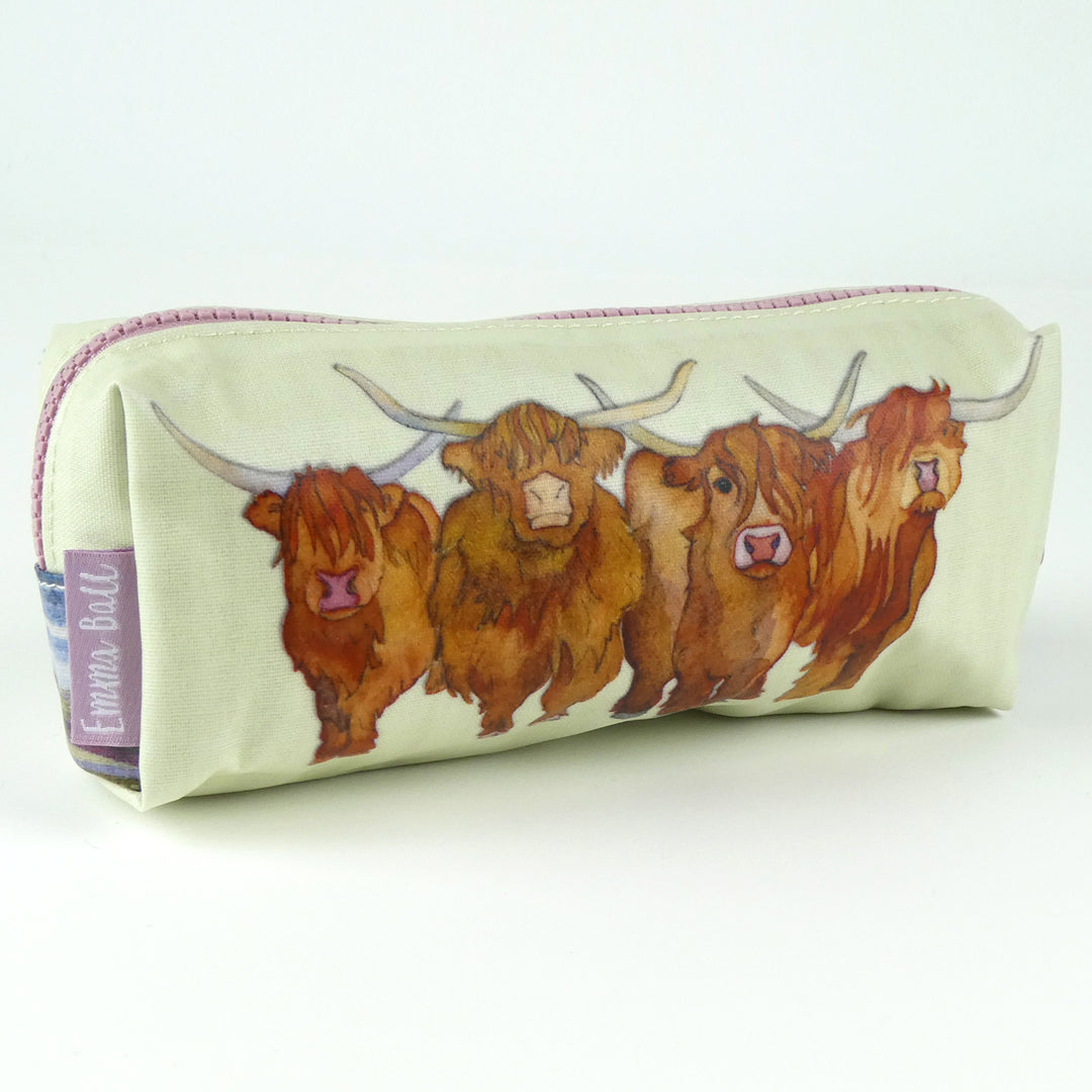 Highland Cows Pencil Case