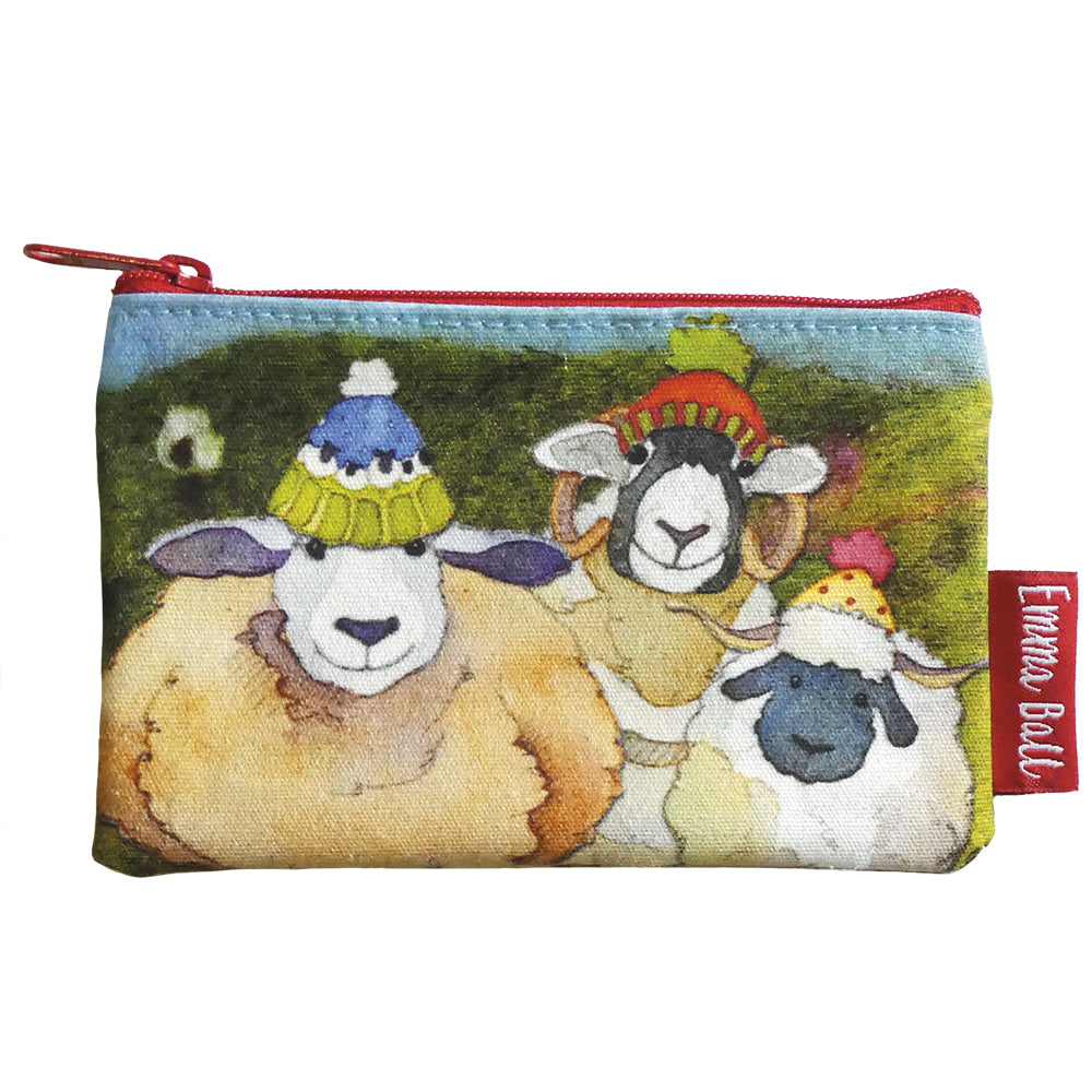 Happy Sheep Small Zipped Purse