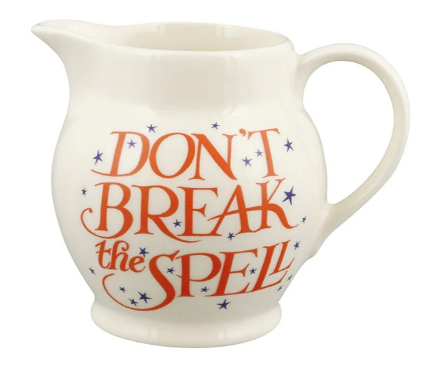 Halloween Toast Don't Break the Spell 1/2 Pint Jug