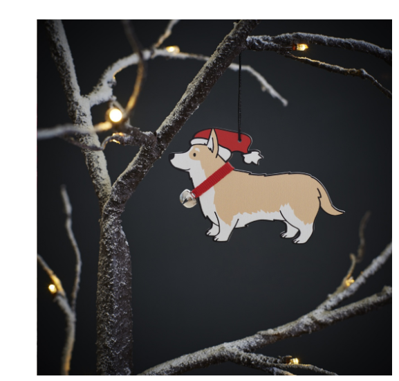 Mischievous Mutts Christmas Decoration