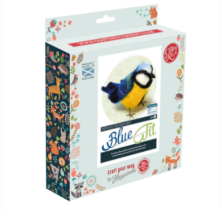 British Birds - Blue Tit Needle Felting Kit