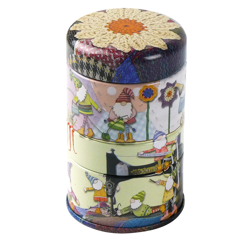 Crafting Gnomes Set of 3 Stacker Tins