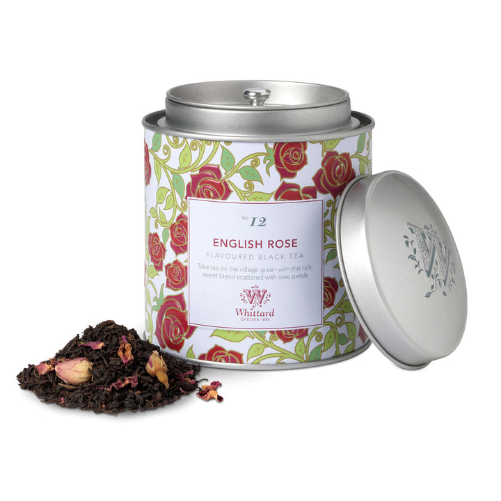 Whittard Tea Discoveries English Rose Tea Caddy