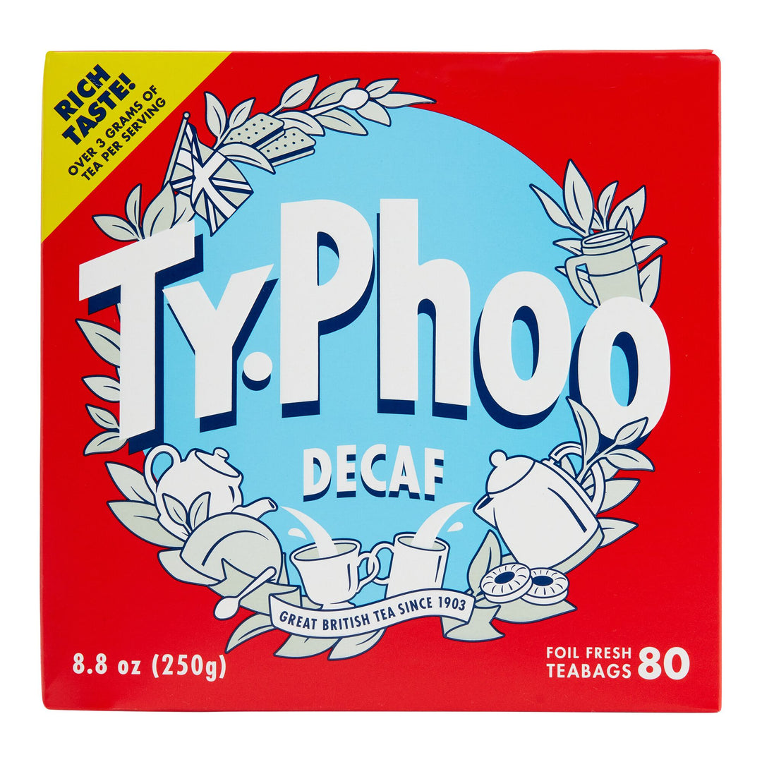 Typhoo Decaffeinated Tea Teabags, 80 ct.