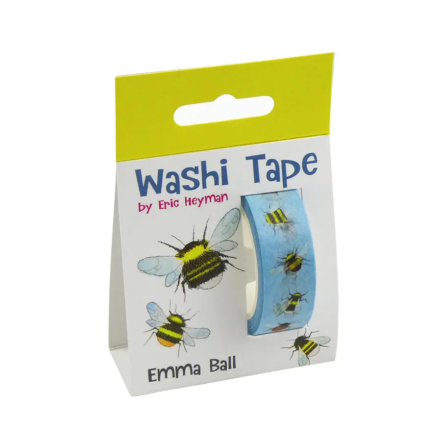 Blue Bees 15mm Washi Tape