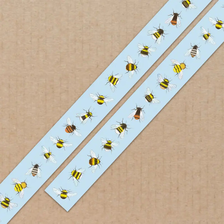 Blue Bees 15mm Washi Tape