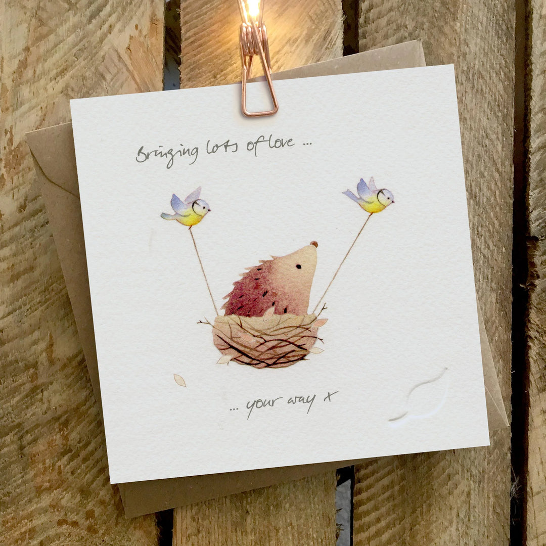 Bringing Lots of Love Your Way Card