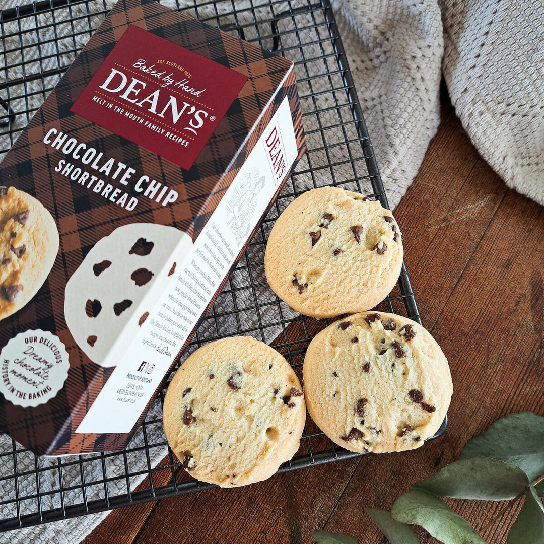 Dean's Choc Chip Shortbread Rounds 130g