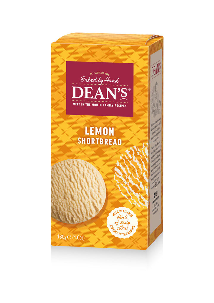 Dean's Light & Crumbly Lemon Shortbread Rounds 130g