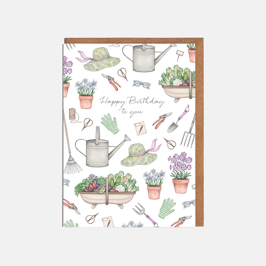 'Happy Birthday to You' Gardening Birthday Card