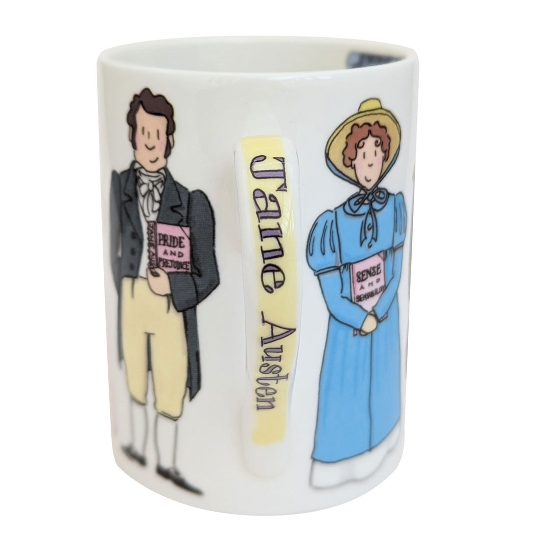 Jane Austen Characters Mug Boxed