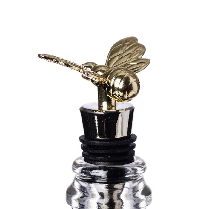 Gold Bee Bottle Stopper