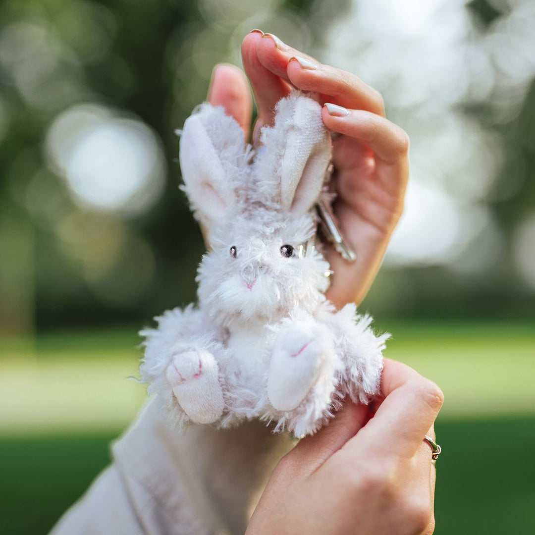 'Rowan' Hare Plush Character Keyring