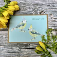 Birthday Tits Eco-Card