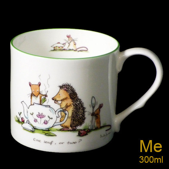 One Leaf or Two mug by artist Anita Jeram.