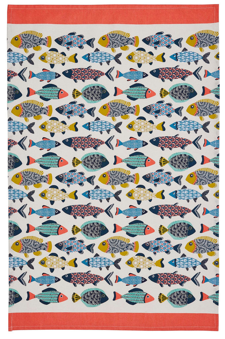 Aquarium 100% Cotton tea towel by Ulster Weavers.