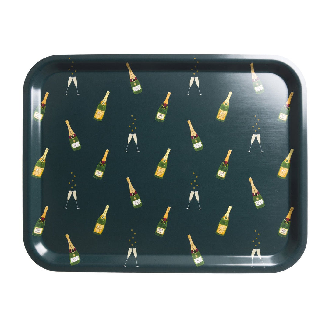 Sophie Allport Bubbles & Fizz Large Birch Tray