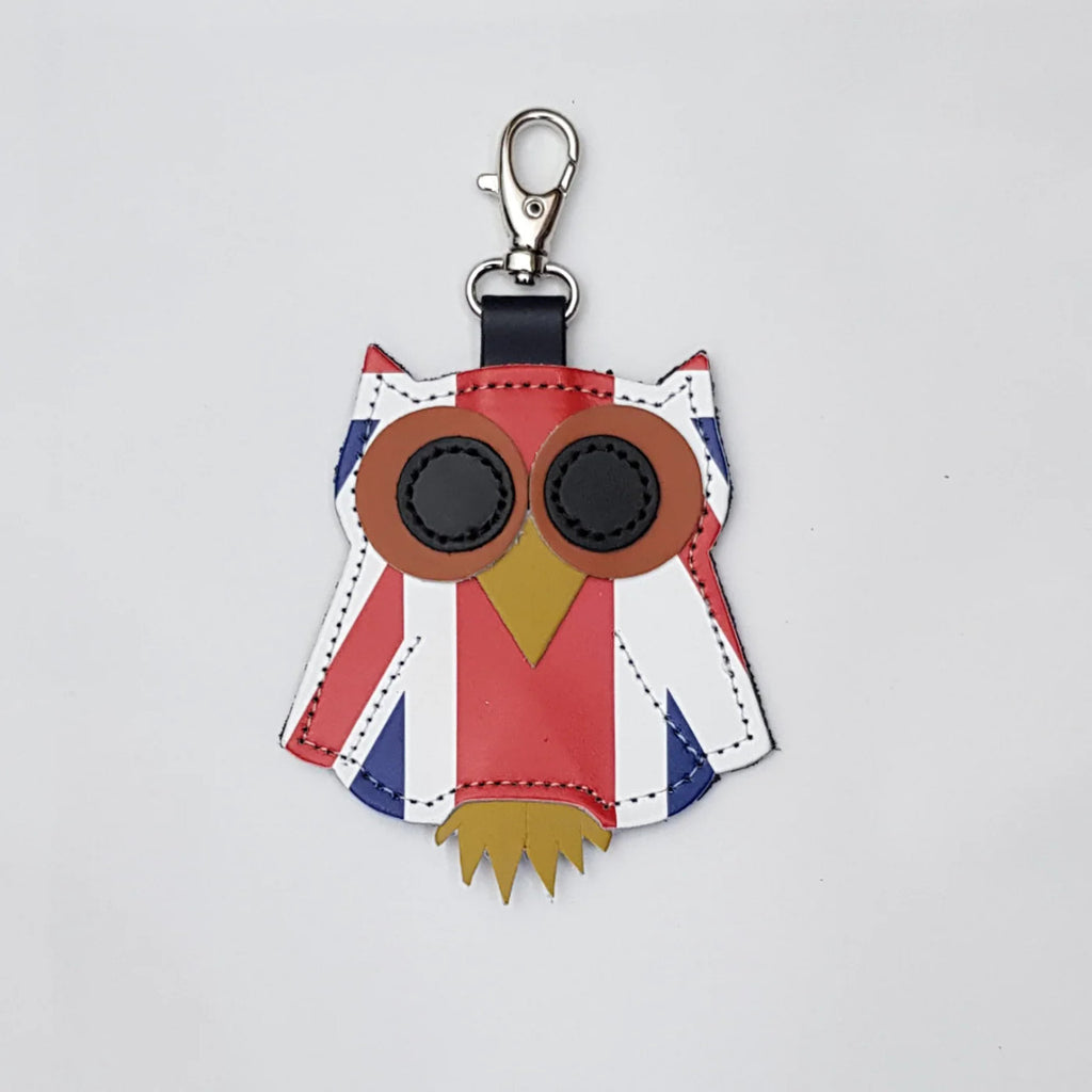 Owl bag charm - Dark Brown – Zatchels